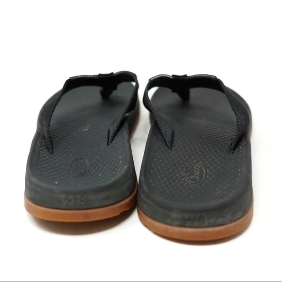 Chaco Women’s lowdown Low Down Thong Flip Flop Sandals Black Size 8 new - Picture 4 of 7